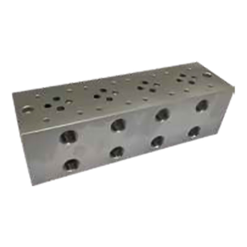 Hydraulisk integreret ventilblok med flere tilslutninger Blok med to enheder/blok med tre enheder/blok med fire enheder Hydraulisk integreret ventilblok med flere tilslutninger Blok med to enheder/blok med tre enheder/blok med fire enheder
