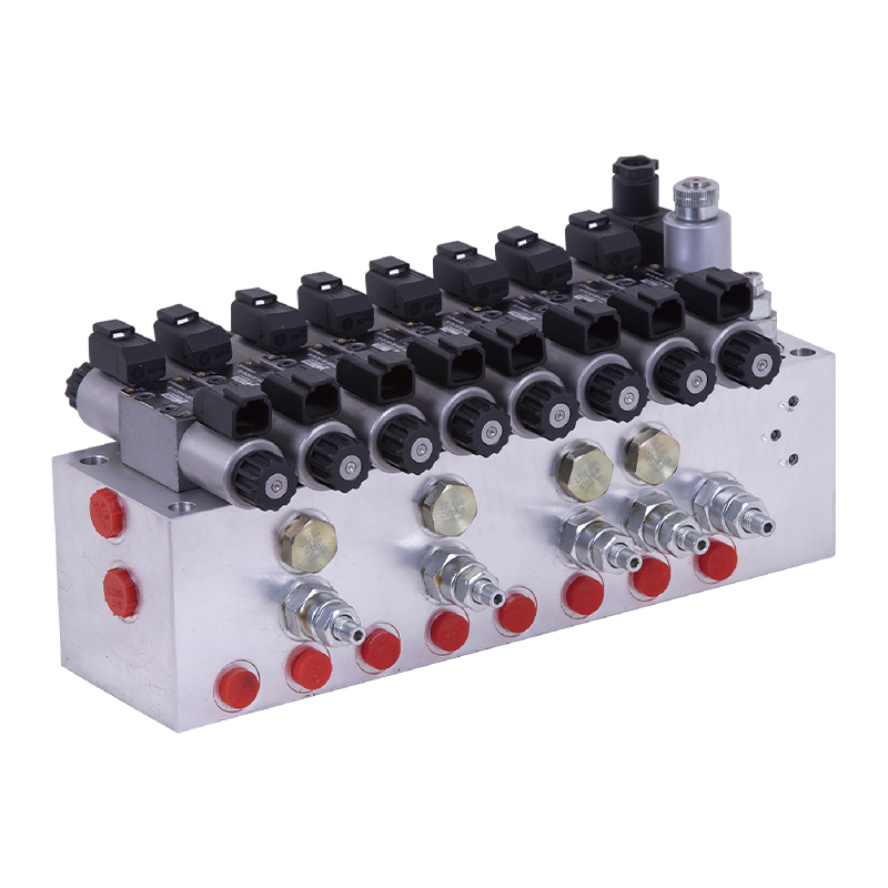 Modulær hydraulisk ventilblok