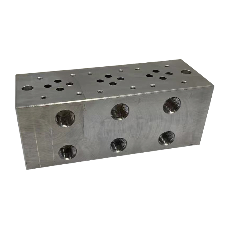 Hydraulisk integreret ventilblok med flere tilslutninger Blok med to enheder/blok med tre enheder/blok med fire enheder Hydraulisk integreret ventilblok med flere tilslutninger Blok med to enheder/blok med tre enheder/blok med fire enheder