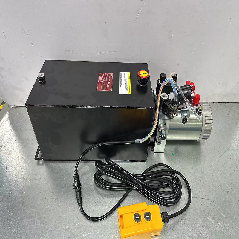 Hydraulisk kraftaggregat til trailere